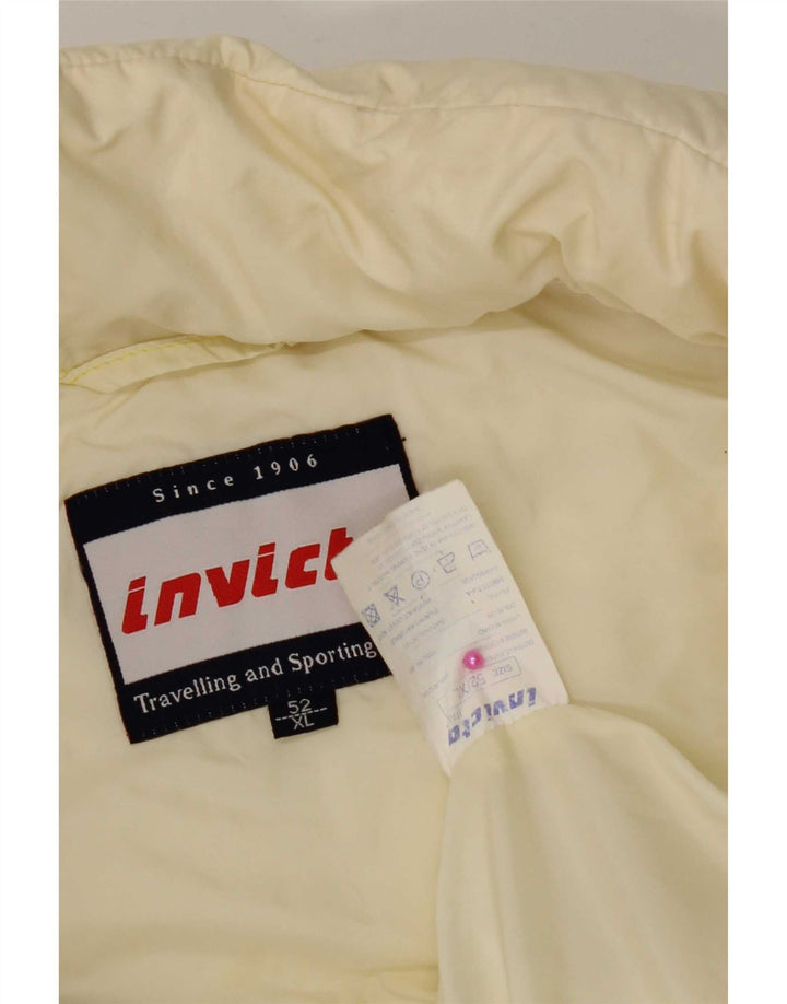 Colete acolchoado masculino Invicta IT 52 XL em nylon branco