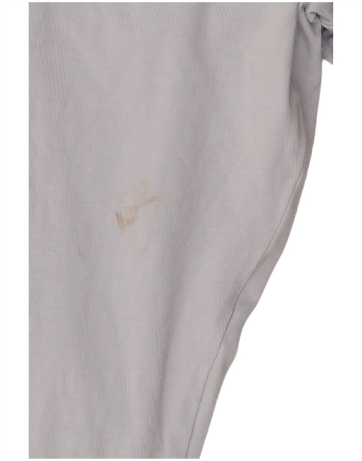 Leggings ADIDAS Femininas UK 16 Grande Algodão Azul