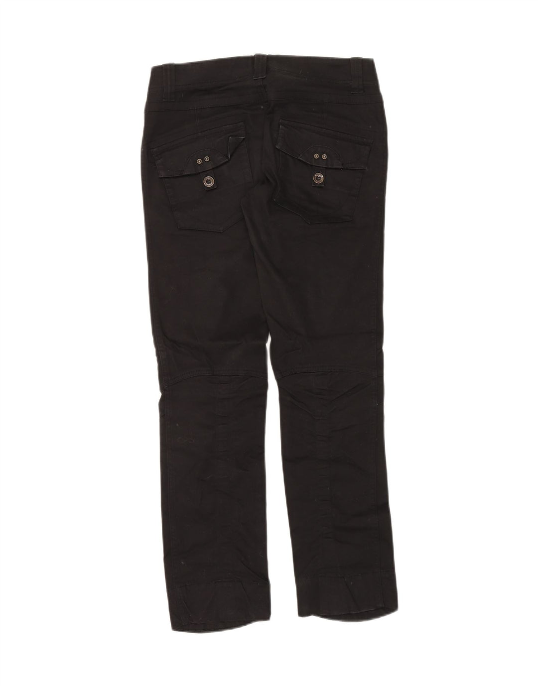 DIESEL Womens Straight Casual Trousers W28 L31 Black Cotton Vintage Diesel and Second-Hand Diesel from Messina Hembry 