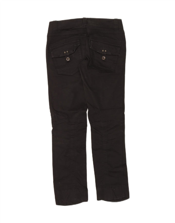 DIESEL Womens Straight Casual Trousers W28 L31 Black Cotton Vintage Diesel and Second-Hand Diesel from Messina Hembry 