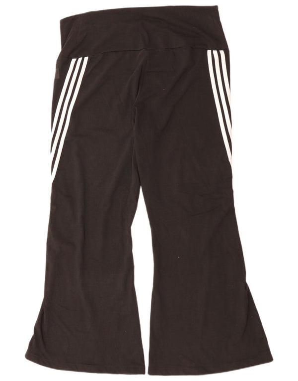 Adidas Womens Flare Leggings UK 20 2XL Black