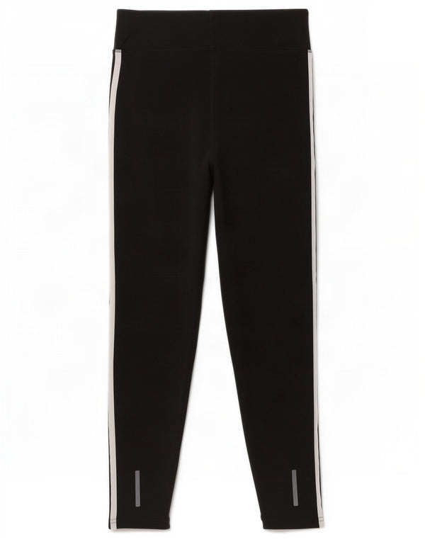 Adidas Womens Climalite Leggings UK 12/14 Médio Preto Poliéster
