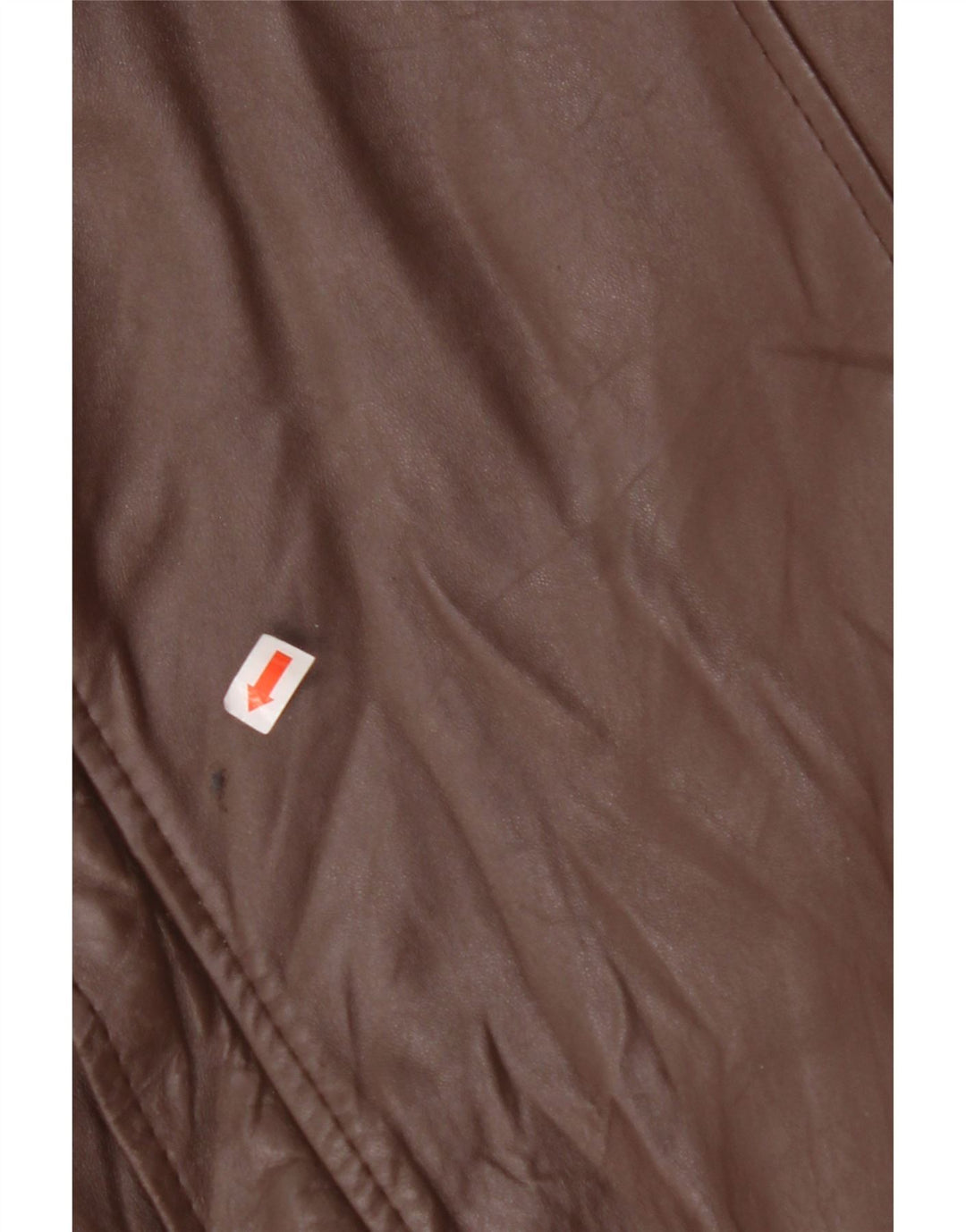 Jaqueta de couro masculina VINTAGE IT 56 3XL marrom