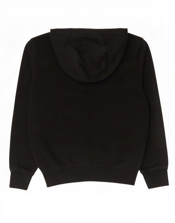 Jumper com capuz Nike feminino gráfico oversized UK 6 XS algodão preto