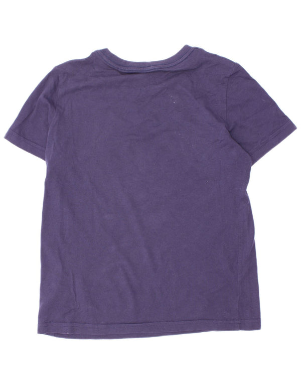 Camiseta Puma Boys Graphic Top 9-10 Anos Azul Marinho Algodão