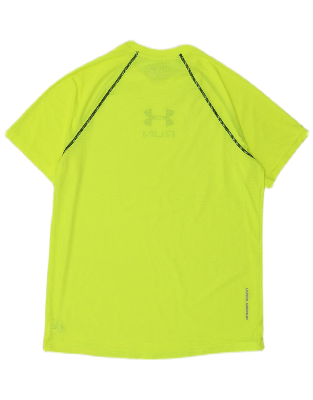 Camiseta masculina Under ARMOR Heat Gear Graphic Top poliéster verde médio