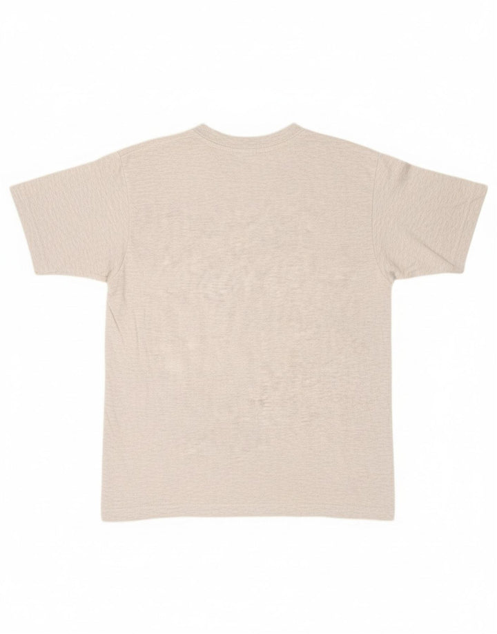Camiseta masculina ASICS grande algodão cinza