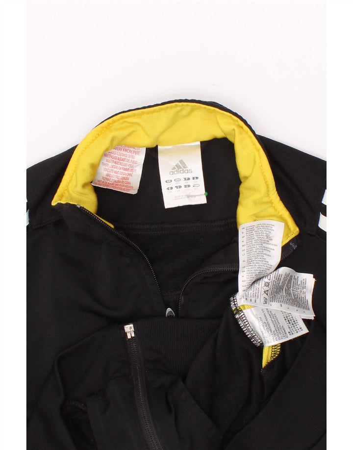 Jaqueta Adidas Meninos Treino Top 5-6 Anos Preto Colorblock Poliéster