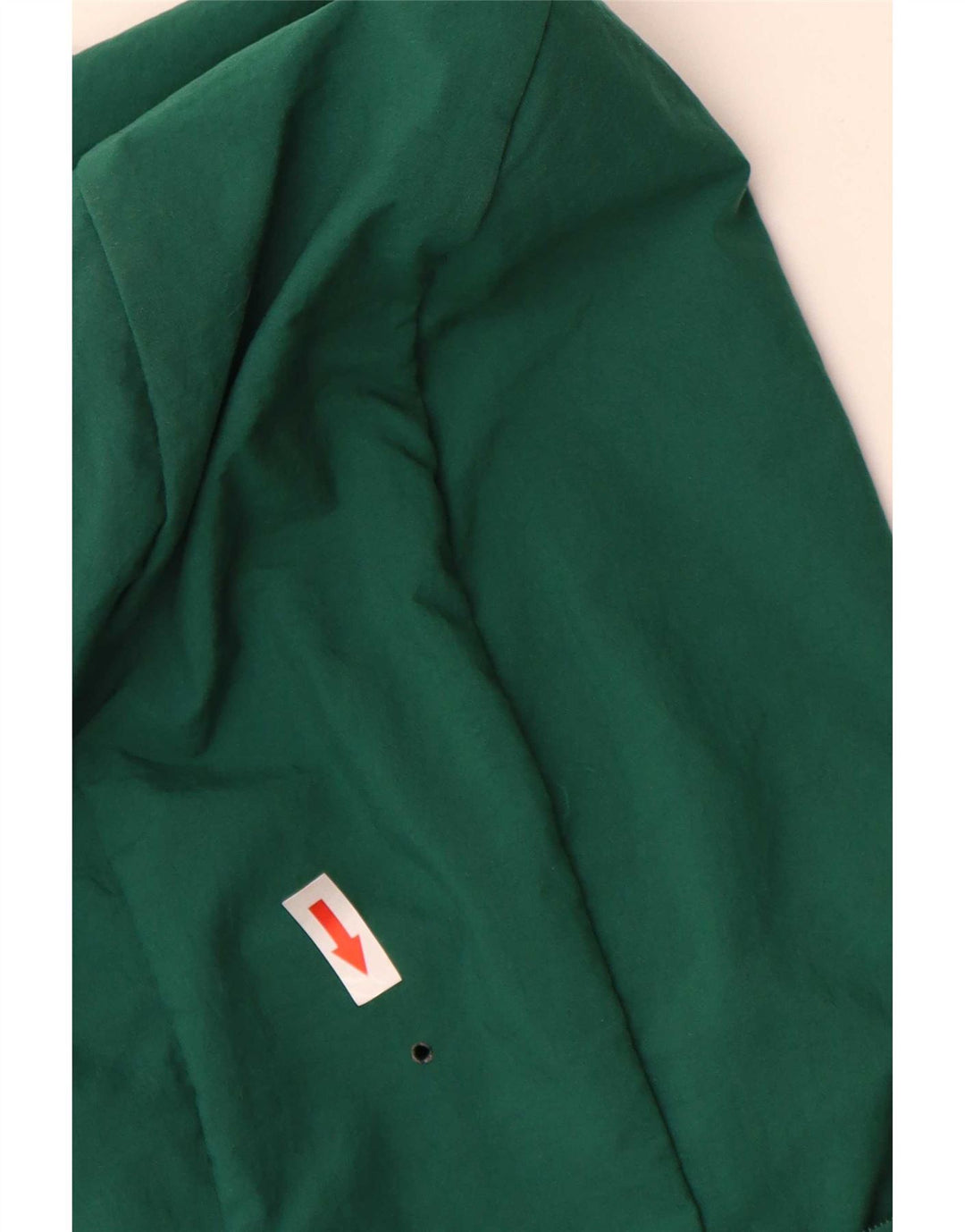 Jaqueta masculina Adidas com capuz e jaqueta grande de nylon verde