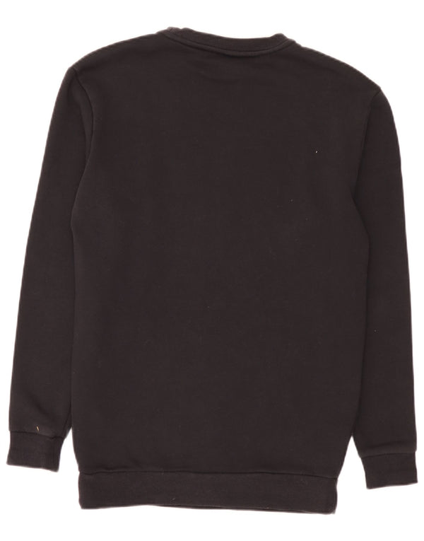 Ellesse moletom masculino gráfico jumper XS algodão preto