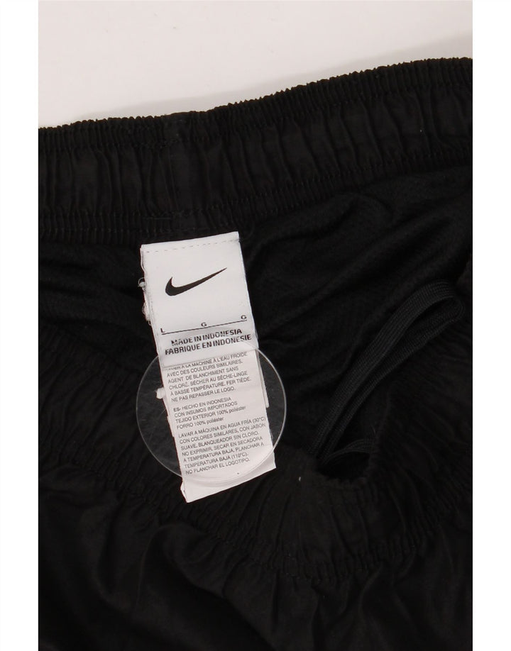 Shorts esportivos femininos Nike UK 14 grande poliéster preto