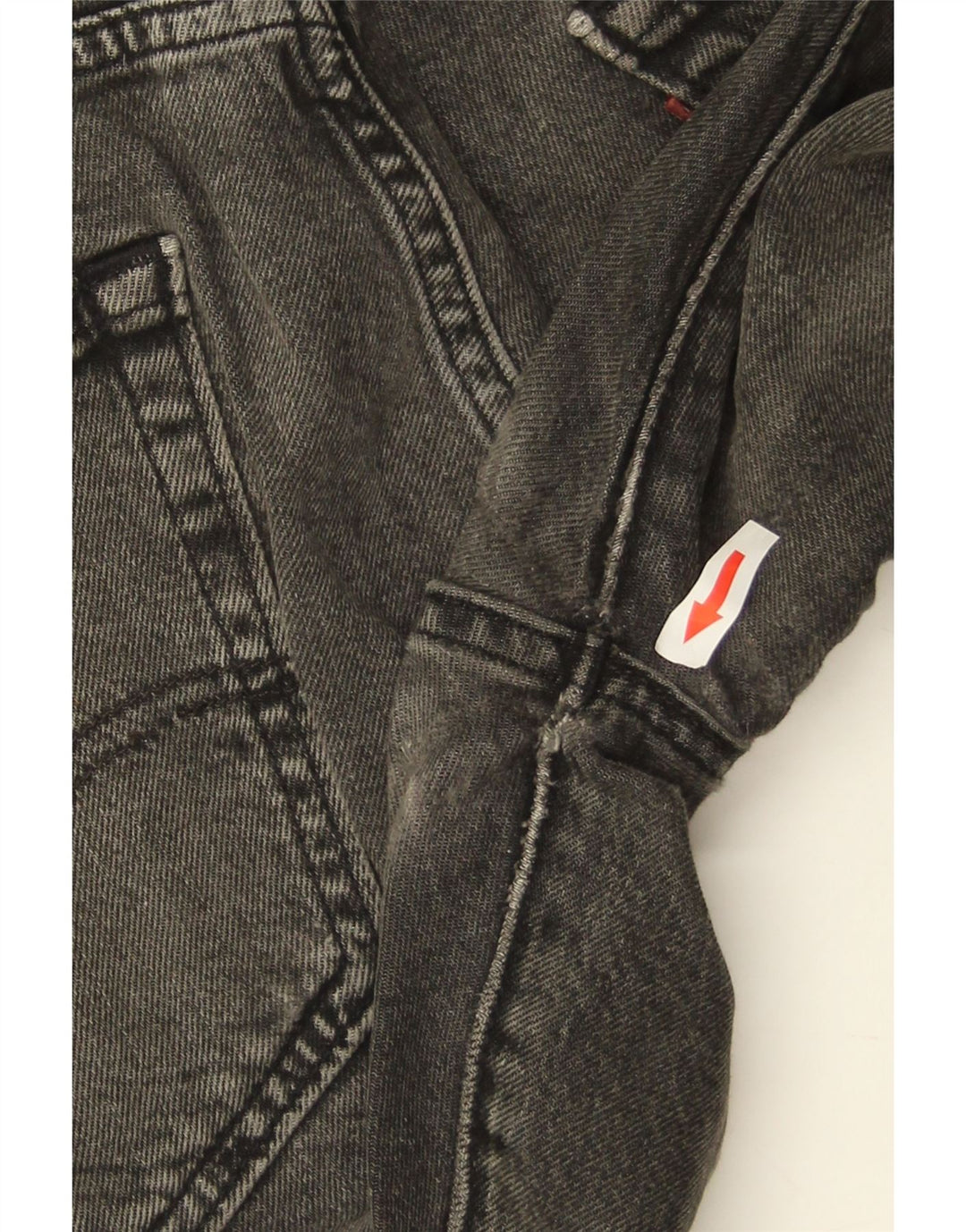 Levi's Masculino 502 Tapered Jeans W32 L30 Cinza Algodão