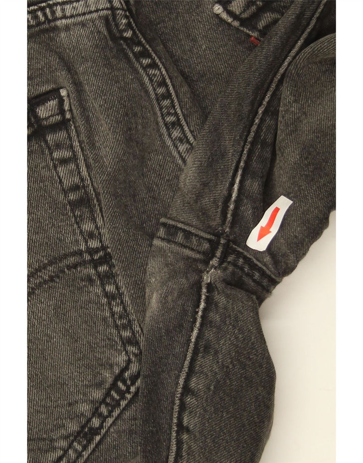 Levi's Masculino 502 Tapered Jeans W32 L30 Cinza Algodão