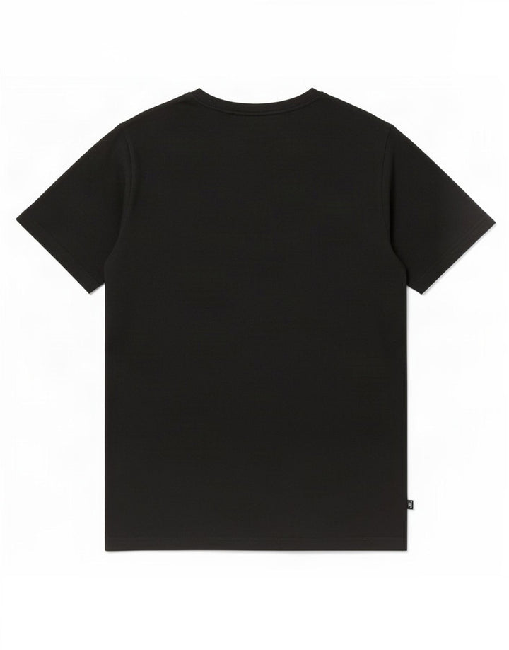 Puma Camiseta Masculina Top Médio Algodão Preto