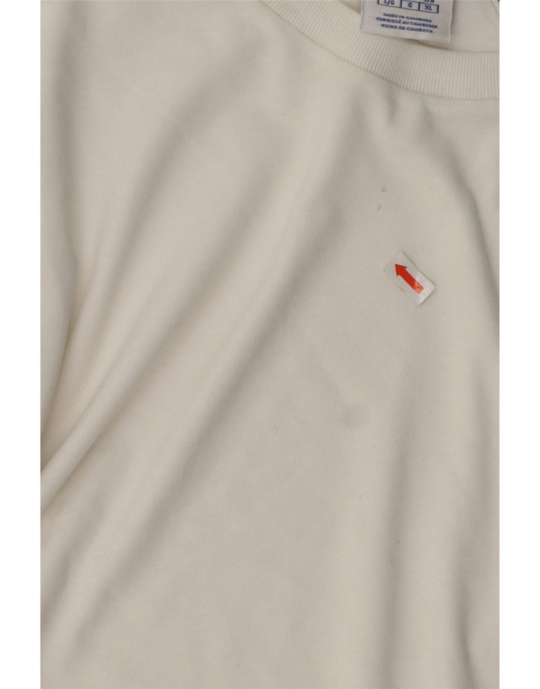 Camiseta masculina Champion grande algodão branco
