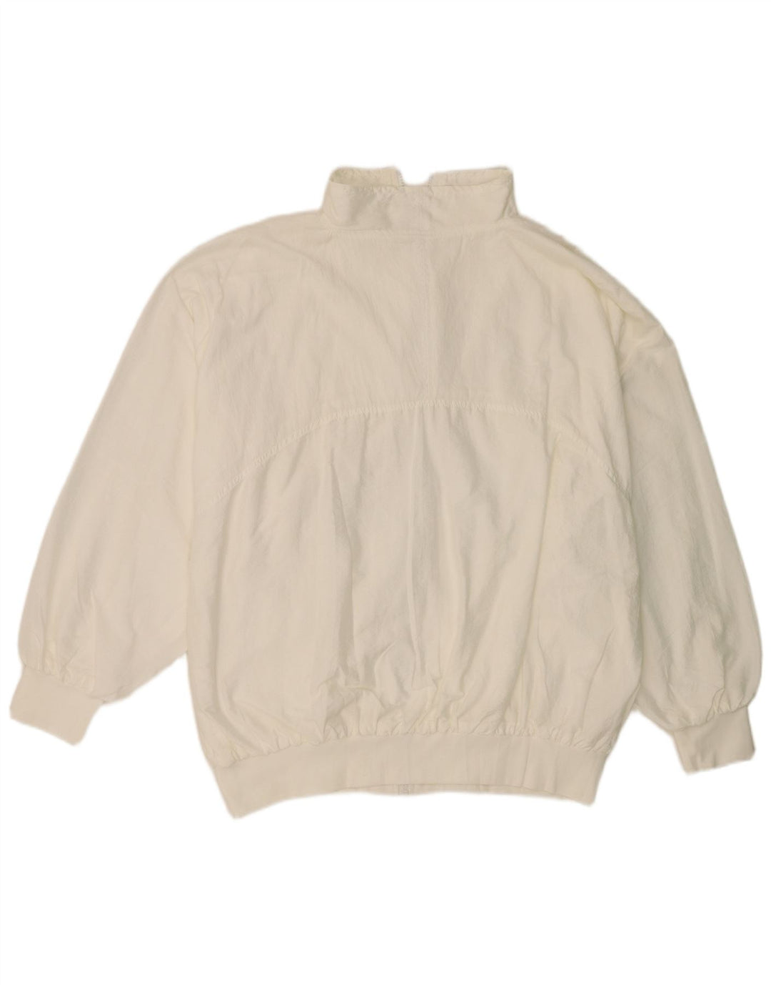 Trigema Jaqueta masculina de agasalho XL branco nylon