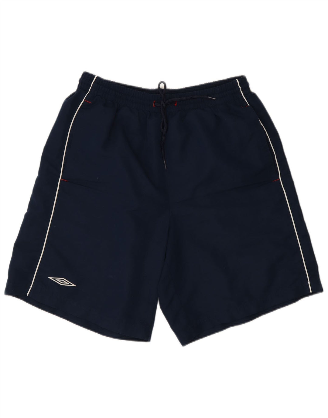 Umbro Mens Graphic Sport Shorts Médio Azul Marinho Poliéster
