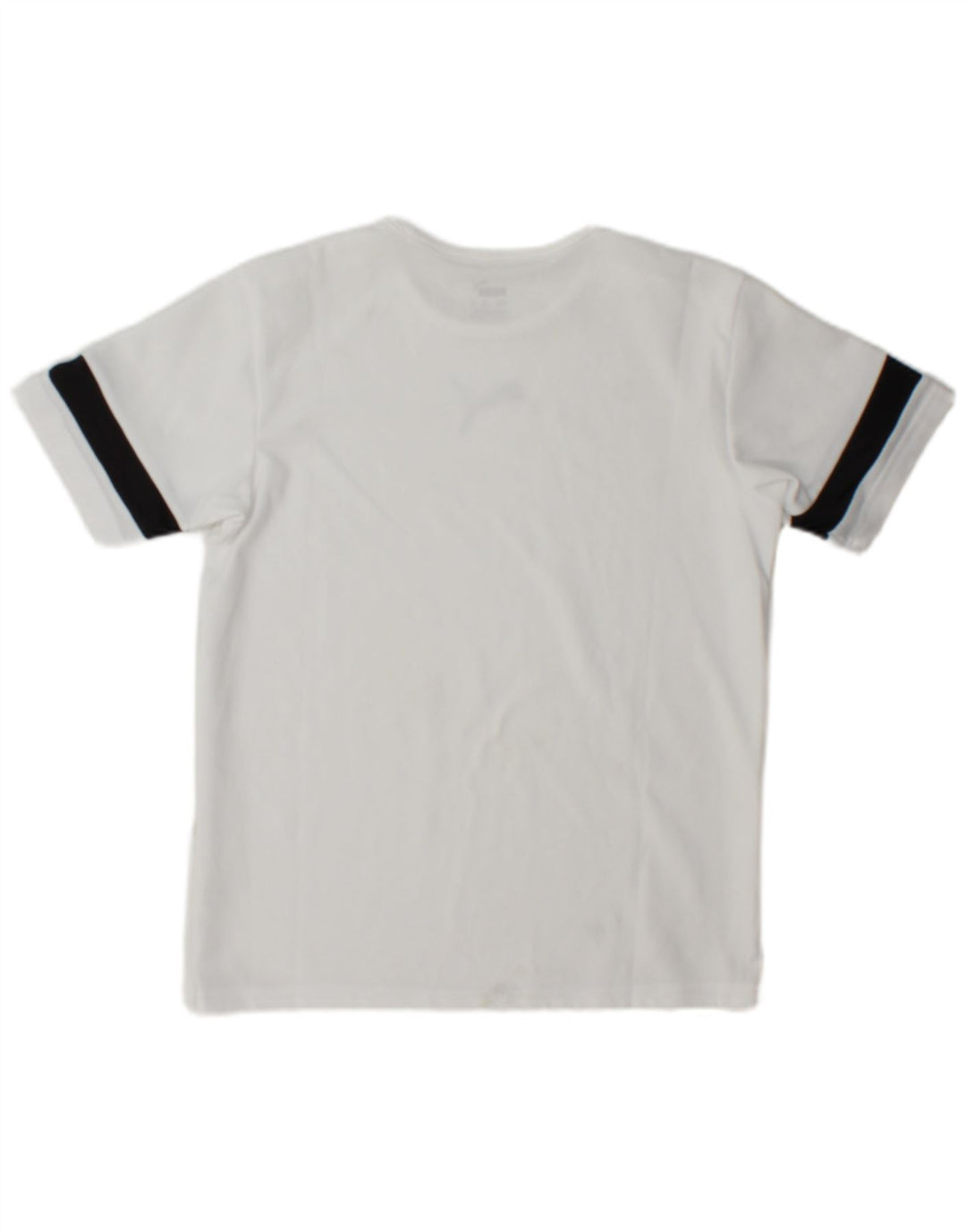 Camiseta Puma Menino 13-14 Anos Branco Colorblock