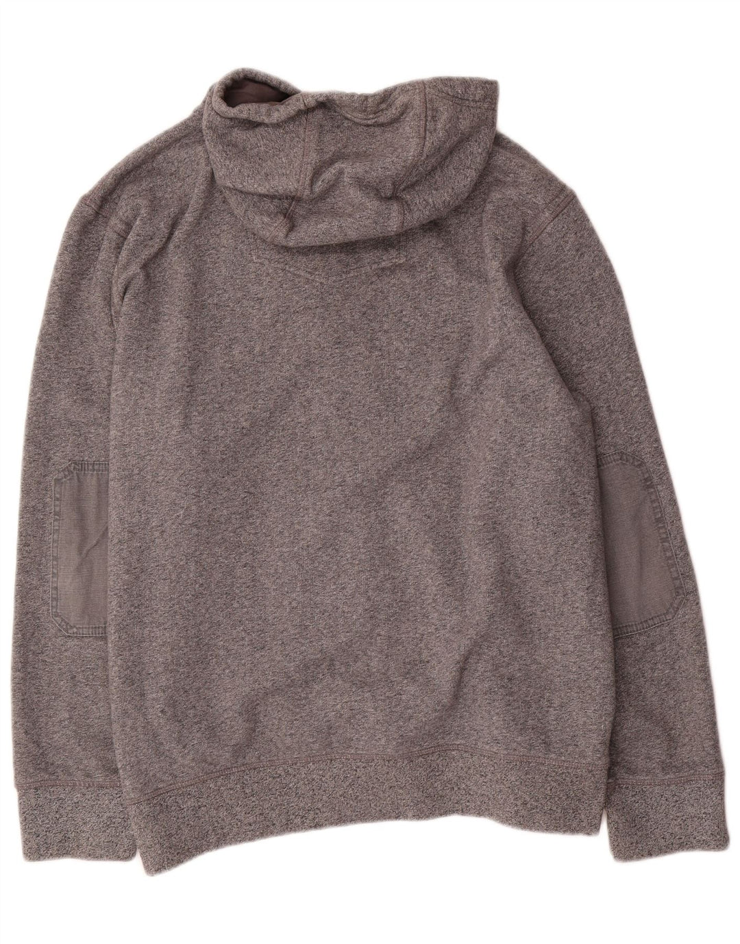 Suéter masculino com capuz e zíper Fat Face 2XL algodão cinza