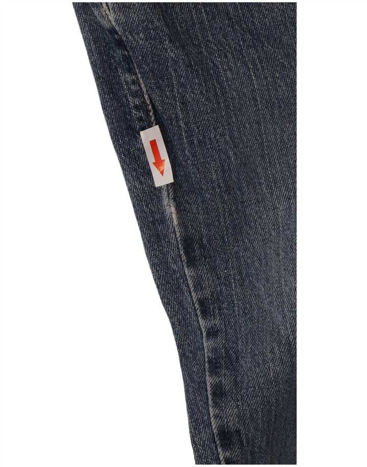 Eddie Bauer Calça jeans feminina Bootcut EUA 8 médio W28 L32 algodão azul