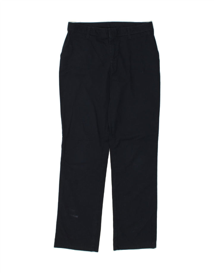 DICKIES Womens Straight Chino Trousers W30 L33  Navy Blue Cotton Vintage Dickies and Second-Hand Dickies from Messina Hembry 