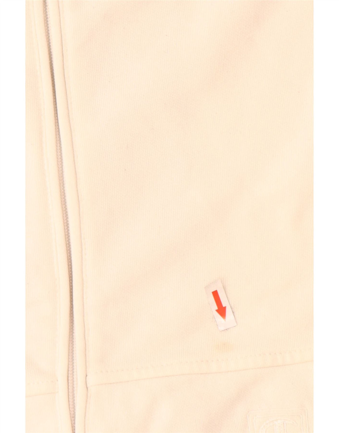 Jaqueta masculina Champion de agasalho pequeno de algodão branco