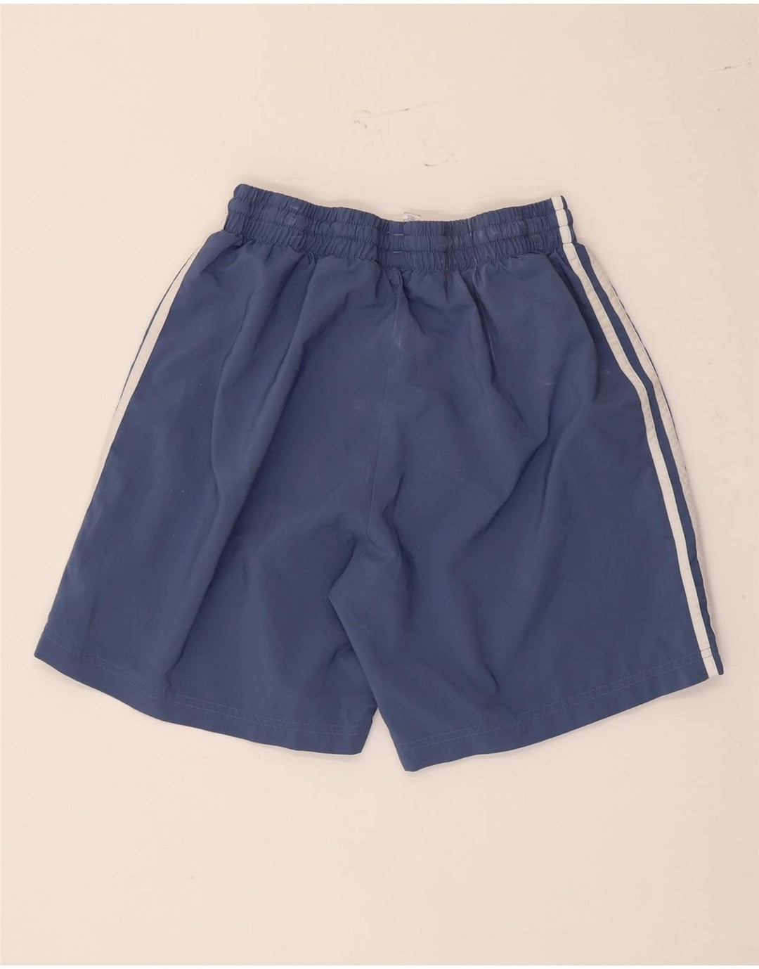 Shorts esportivos masculinos Adidas médio azul poliéster