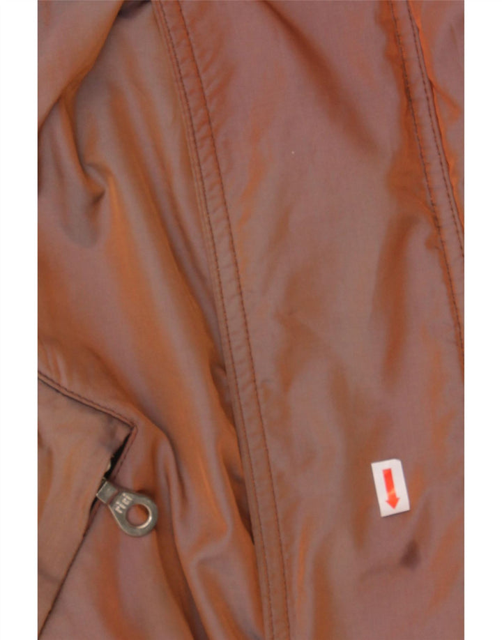 BELFE Womens Vintage Hooded Padded Jacket EU 44 XL Brown Nylon Vintage Belfe and Second-Hand Belfe from Messina Hembry 