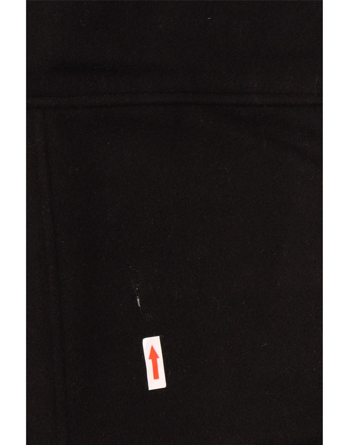Sobretudo masculino J. Crew UK 40 grande lã preta