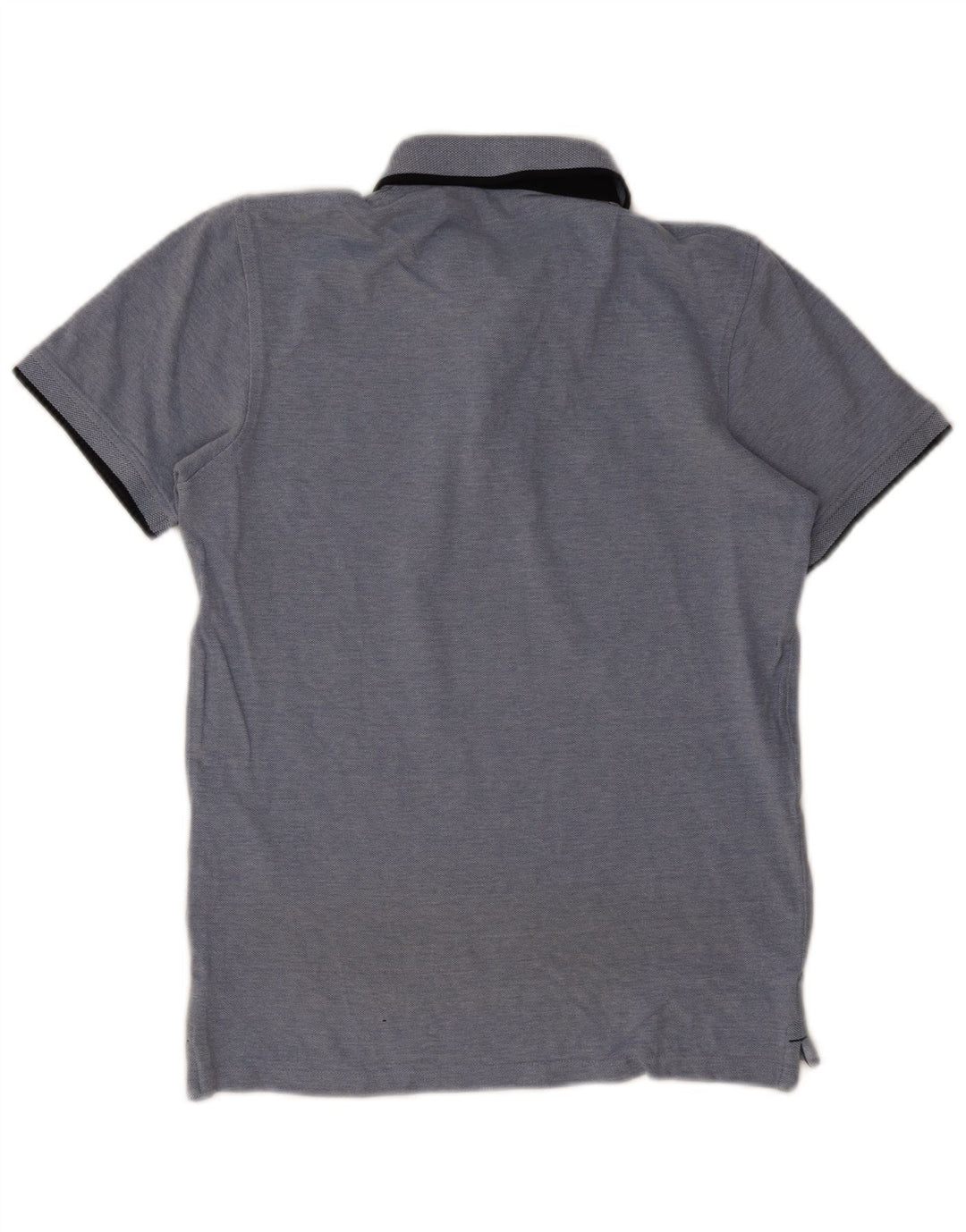 Camisa polo masculina Jack & Jones pequena azul algodão