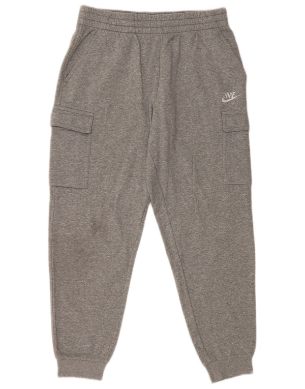 NIKE Meninos Cargo Calças de treino Joggers 13-14 anos XL cinza manchado