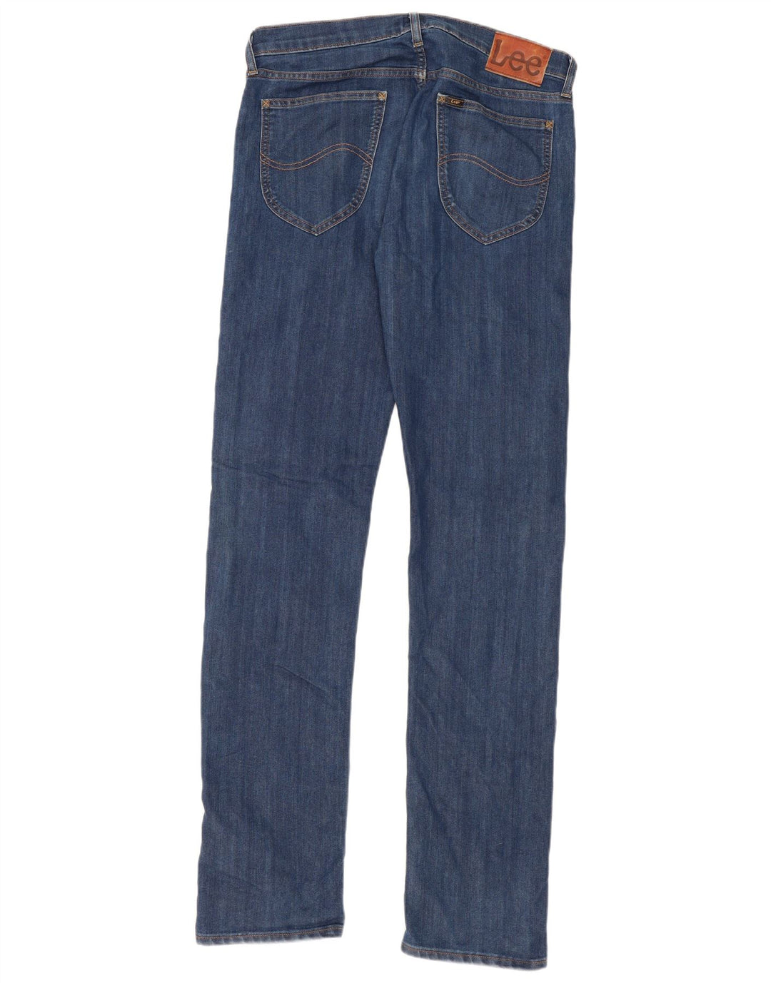 Lee Mens Daren Slim Jeans W33 L36 Azul Algodão