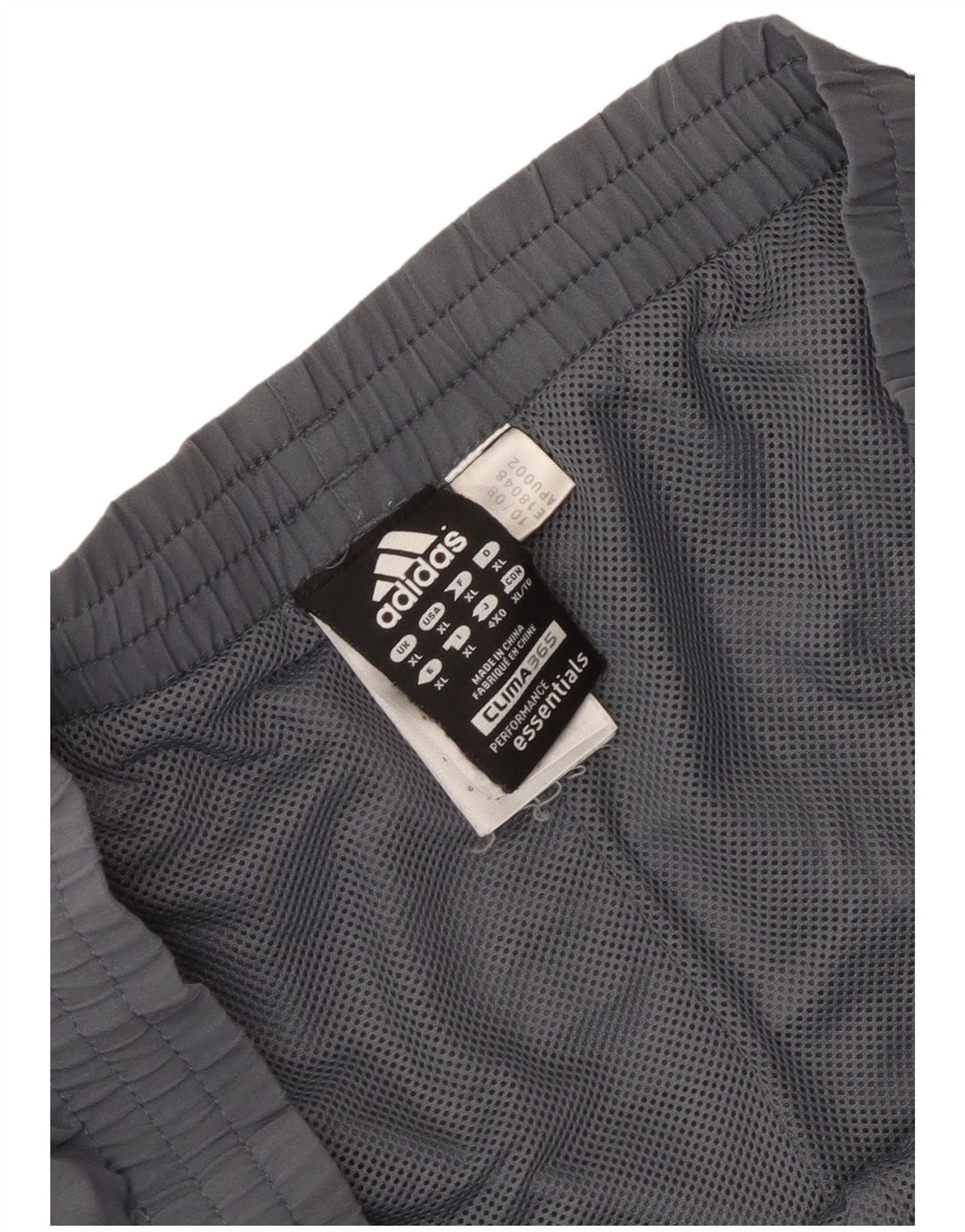 Adidas Masculino Clima 365 Sport Shorts XL Cinza Poliéster