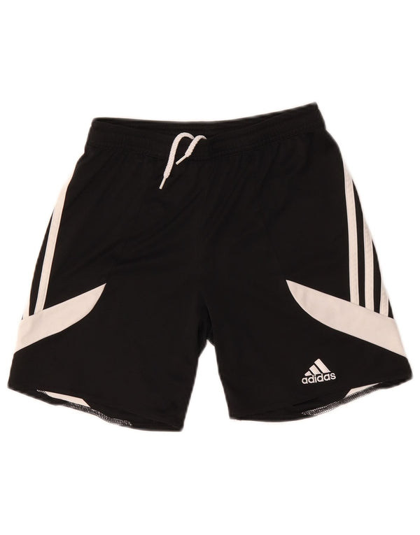 Adidas Meninos Climalite Sport Shorts 9-10 Anos Médio Preto Colorblock
