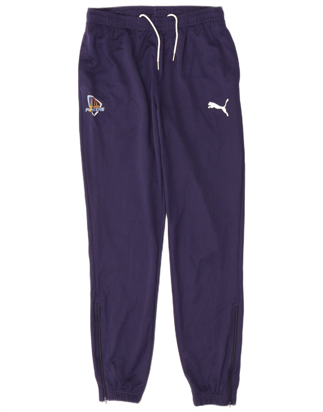 Calça de treino masculina Puma Joggers médio azul marinho
