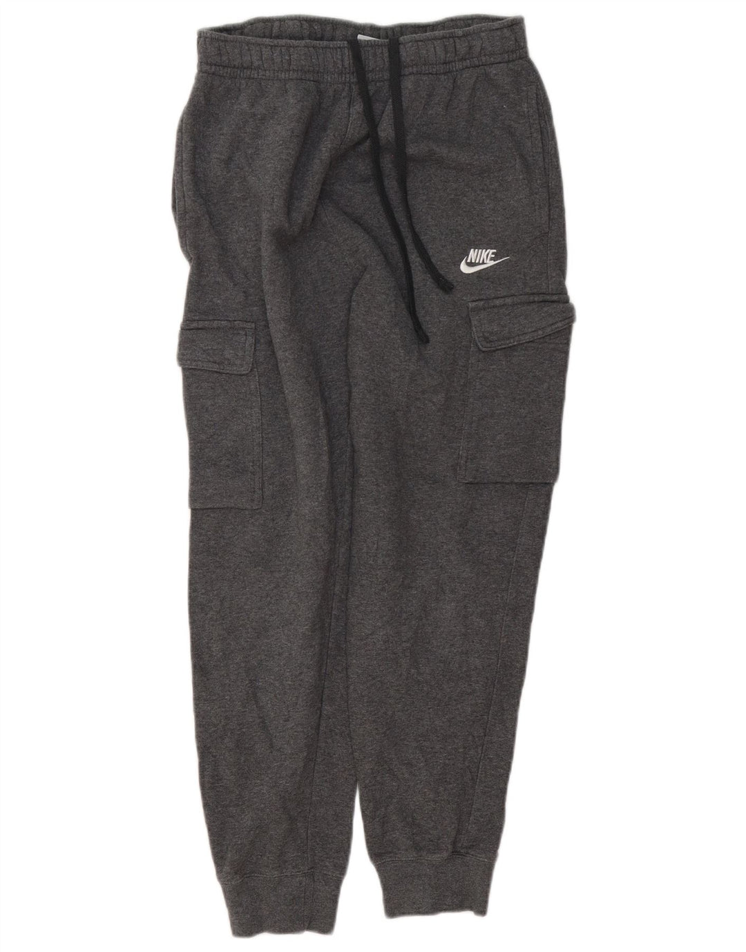 Nike Mens Cargo Calças de treino Joggers Pequeno Algodão Cinza
