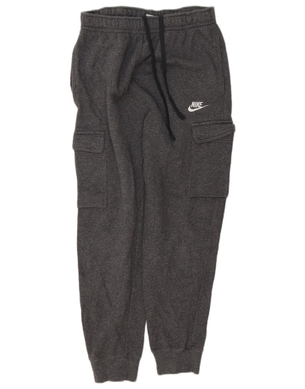 Nike Mens Cargo Tracksuit Trousers Joggers Small Grey Cotton