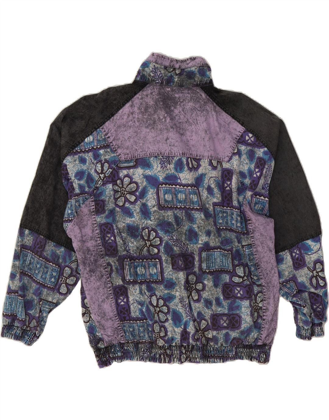 Jaqueta corta-vento masculina RUCANOR UK 40/42 médio floral multicolorido