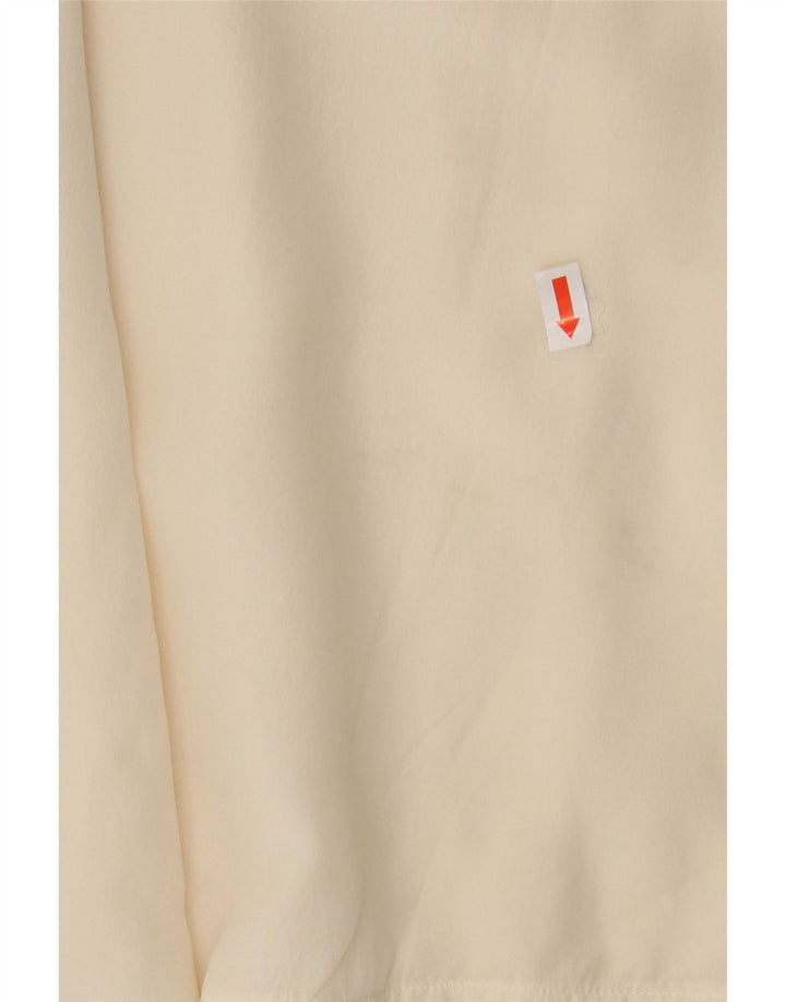 Blusa feminina VINTAGE UK 18 XL branco