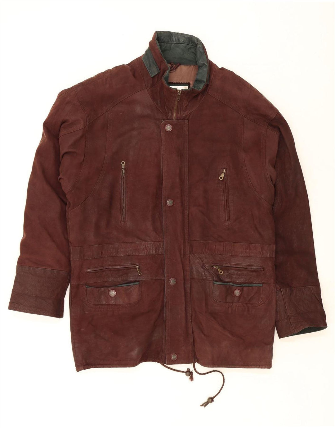 HYDE Mens Leather Jacket UK 42 XL Brown Leather Vintage Hyde and Second-Hand Hyde from Messina Hembry 