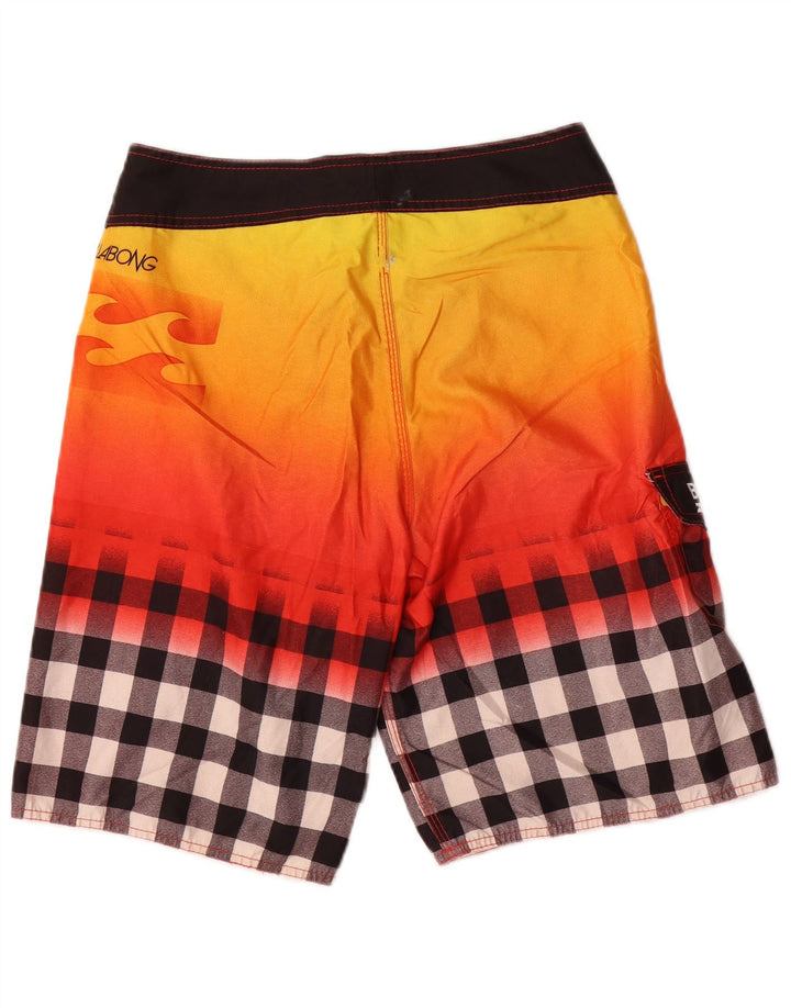 Shorts de natação masculino Billabong gráfico médio multicolorido guingão