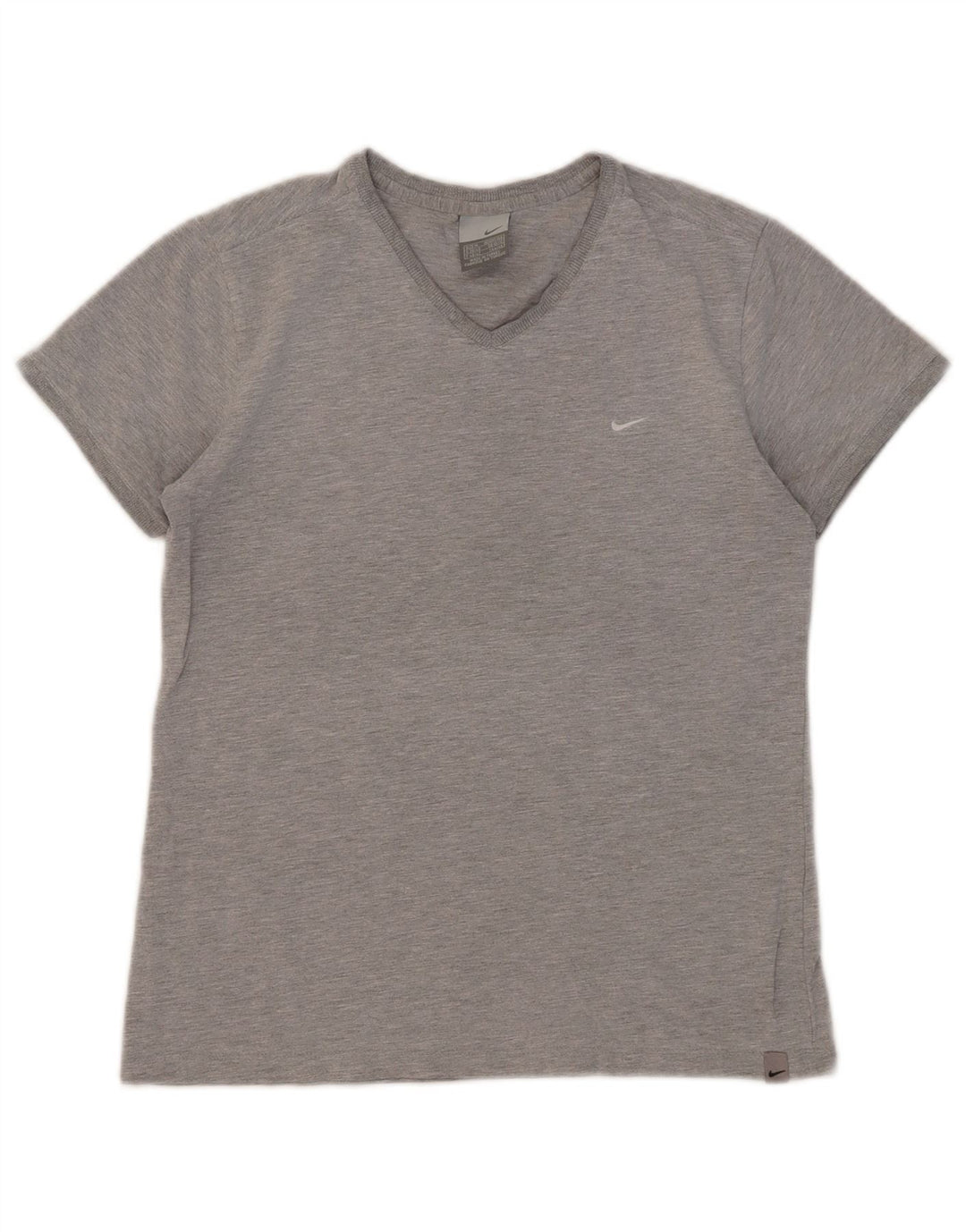 Camiseta Nike Feminina Top UK 10/12 Cinza Médio