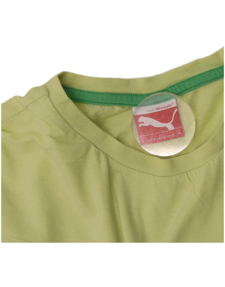 Puma Camiseta Masculina Top Verde Médio