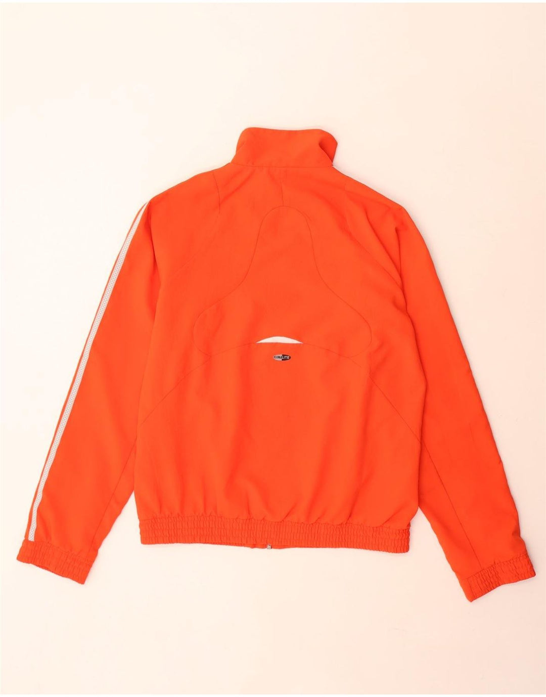 Jaqueta Adidas Masculina Treino Top Pequeno Bloco Colorido Laranja