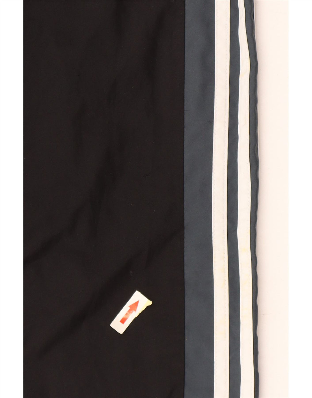 Calça de treino masculina Adidas Joggers pequeno preto colorblock poliéster