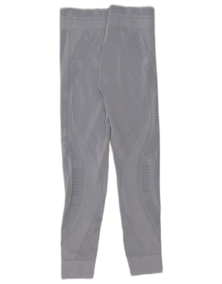 Leggings Puma Feminino UK 8 Pequeno Azul Sintético