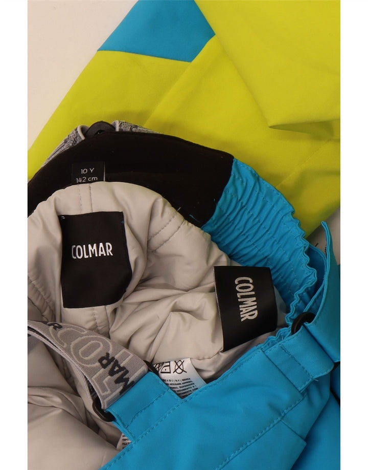 Conjunto de 2 peças de esqui Colmar Boys 9-10 anos azul colorblock