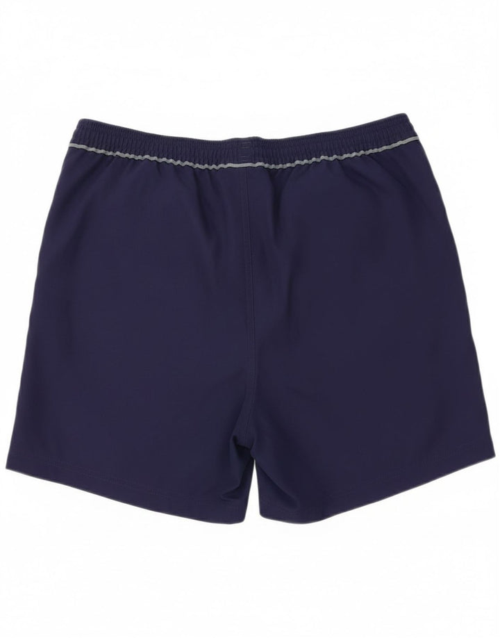 Shorts esportivos masculinos Adidas grandes azul marinho