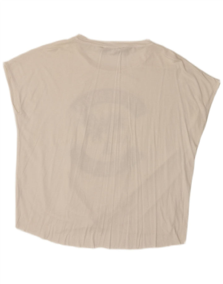 Camiseta feminina Guess com estampa gráfica UK 20 2XL branca
