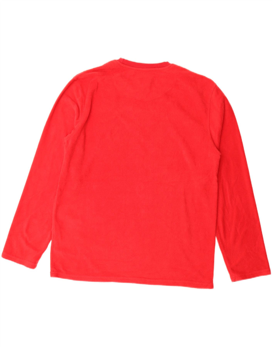 IZOD Mens Fleece Jumper Grande Poliéster Vermelho
